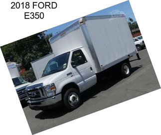 2018 FORD E350