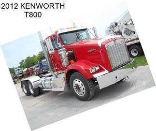 2012 KENWORTH T800