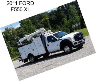 2011 FORD F550 XL