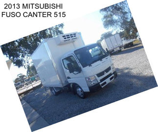 2013 MITSUBISHI FUSO CANTER 515