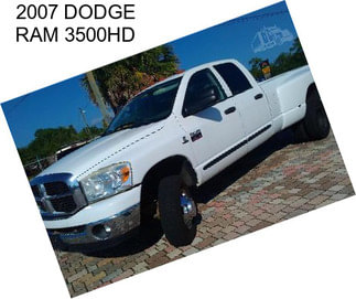 2007 DODGE RAM 3500HD