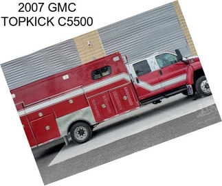 2007 GMC TOPKICK C5500