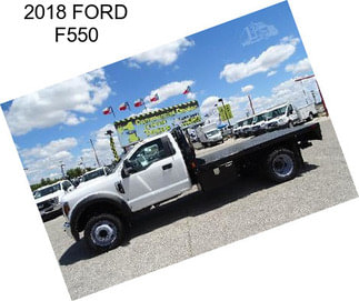 2018 FORD F550