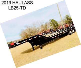 2019 HAULASS LB25-TD