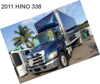 2011 HINO 338