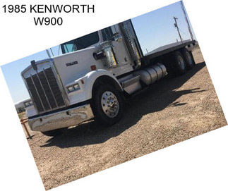 1985 KENWORTH W900