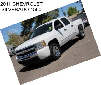 2011 CHEVROLET SILVERADO 1500