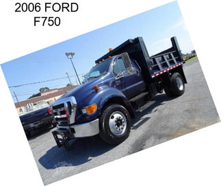 2006 FORD F750