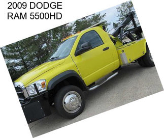 2009 DODGE RAM 5500HD