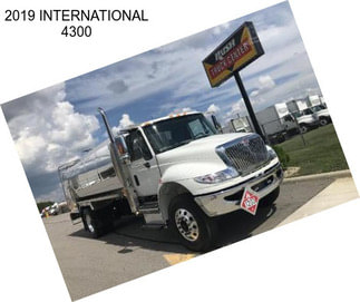 2019 INTERNATIONAL 4300