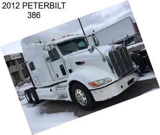 2012 PETERBILT 386