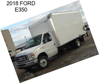 2018 FORD E350