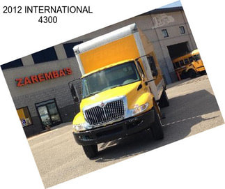 2012 INTERNATIONAL 4300