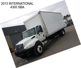 2013 INTERNATIONAL 4300 SBA