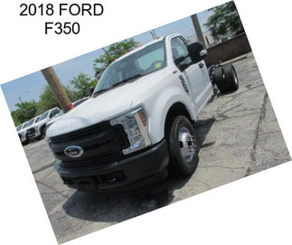 2018 FORD F350