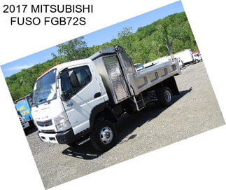 2017 MITSUBISHI FUSO FGB72S