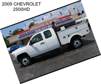 2009 CHEVROLET 2500HD