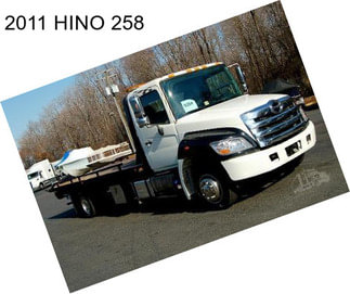 2011 HINO 258