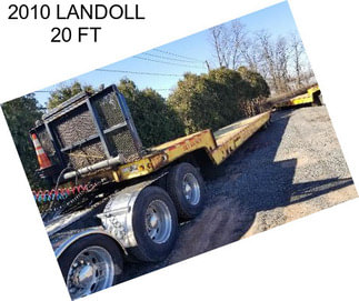 2010 LANDOLL 20 FT