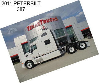 2011 PETERBILT 387