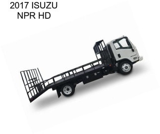 2017 ISUZU NPR HD