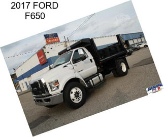 2017 FORD F650