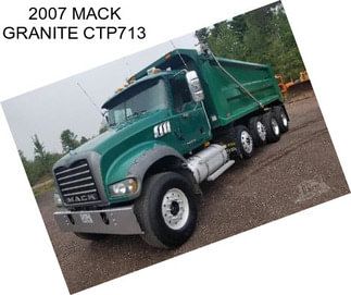 2007 MACK GRANITE CTP713