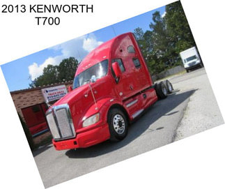 2013 KENWORTH T700