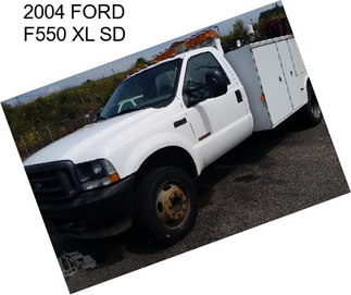 2004 FORD F550 XL SD