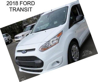 2018 FORD TRANSIT