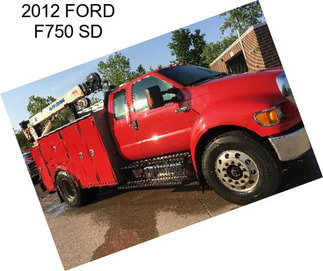 2012 FORD F750 SD