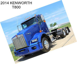 2014 KENWORTH T800