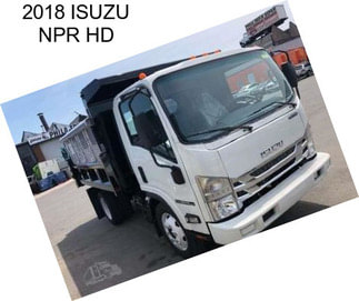 2018 ISUZU NPR HD