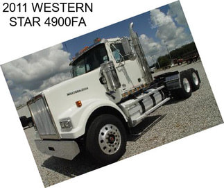 2011 WESTERN STAR 4900FA