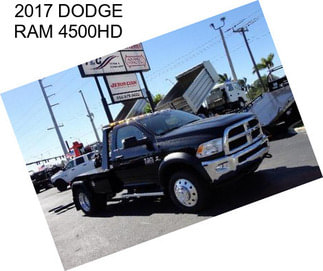 2017 DODGE RAM 4500HD