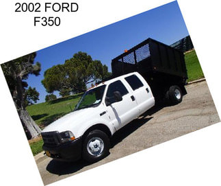 2002 FORD F350