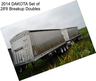 2014 DAKOTA Set of 28\'6\