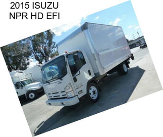 2015 ISUZU NPR HD EFI