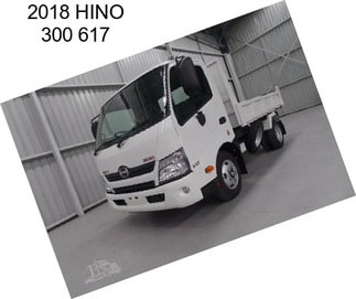 2018 HINO 300 617