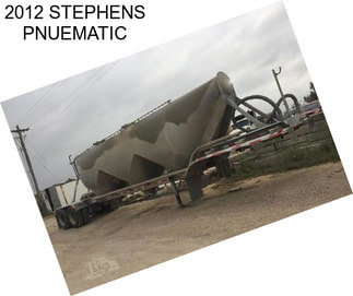 2012 STEPHENS PNUEMATIC