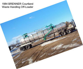 1984 BRENNER Courtland Waste Handling Off-Loader