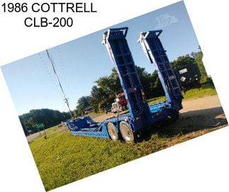 1986 COTTRELL CLB-200