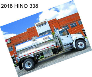 2018 HINO 338