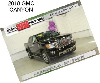2018 GMC CANYON