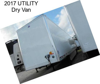 2017 UTILITY Dry Van