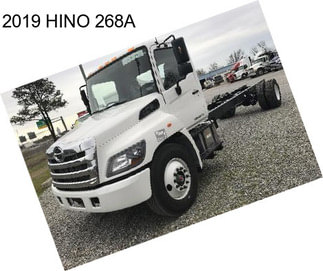 2019 HINO 268A