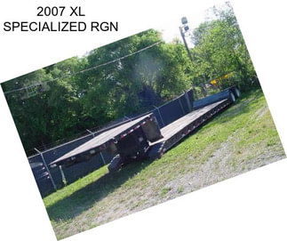 2007 XL SPECIALIZED RGN