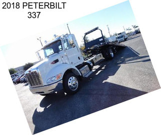 2018 PETERBILT 337