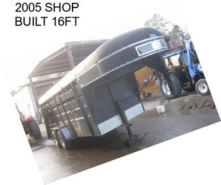 2005 SHOP BUILT 16FT