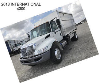 2018 INTERNATIONAL 4300